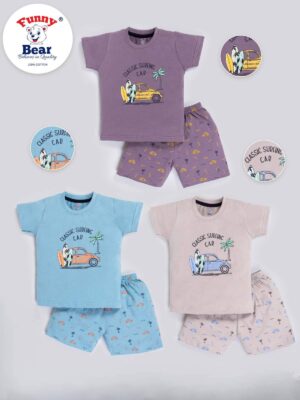 Half Sleeve Boys T-Shirt & Shorts Sets