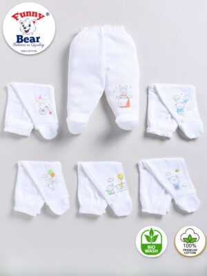 newborn Cotton Footed Bootie Leggings