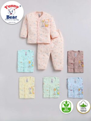 Front open baby clothing sets boy & girl