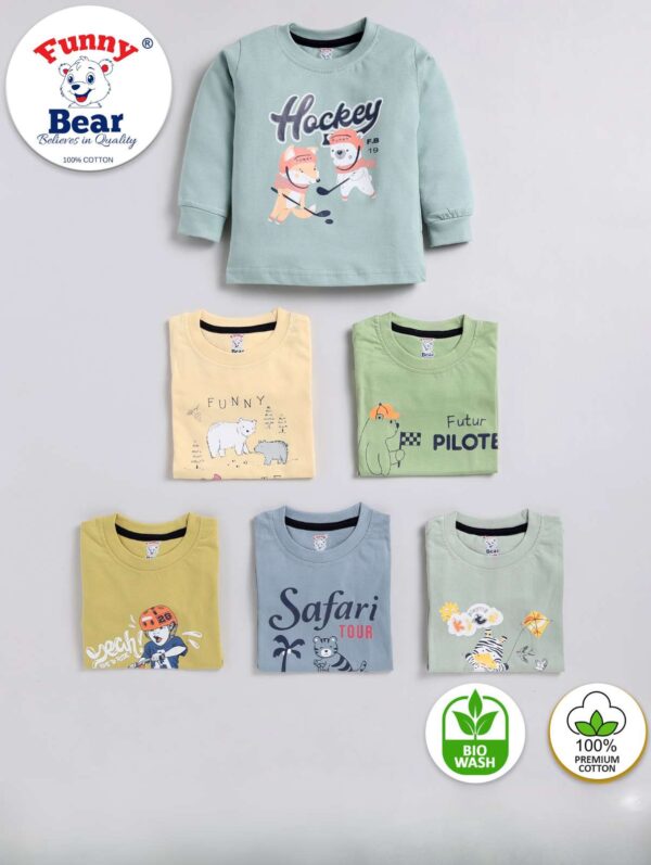 boy and girls long sleeve tee shirts