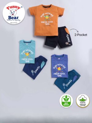 t shirt and shorts set for kids boys