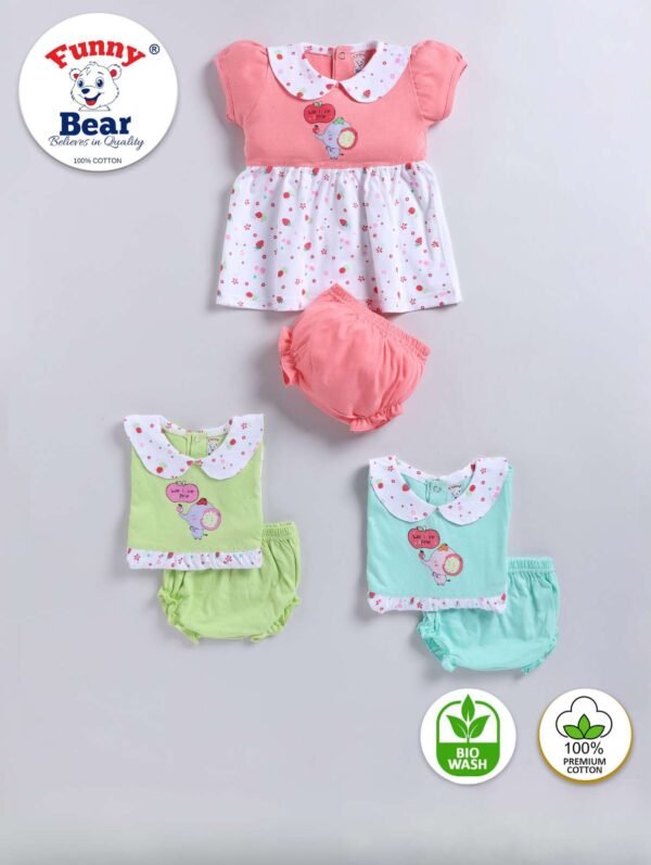 baby girl dress with bloomers