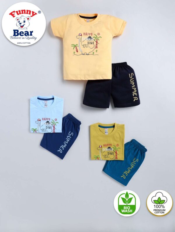 cotton half pant and t shirt set for boy and girl cotton half pant and t shirt set for boy and girl