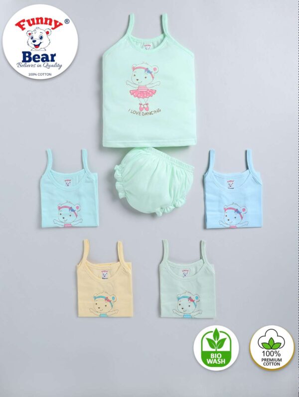 baby girl slips with bloomers