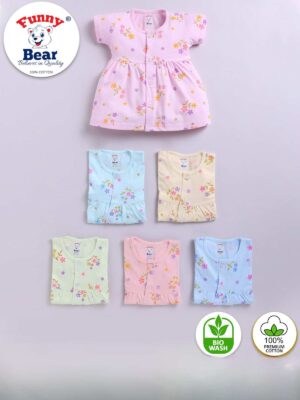 pure cotton dress for baby girl