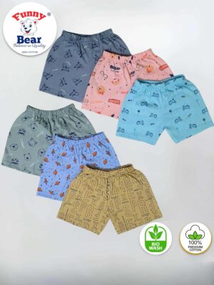 pure cotton shorts for boys and girls