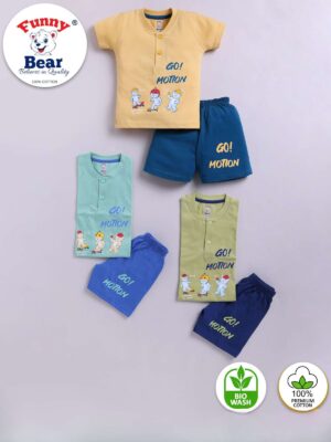 t shirt and shorts set boys and girls